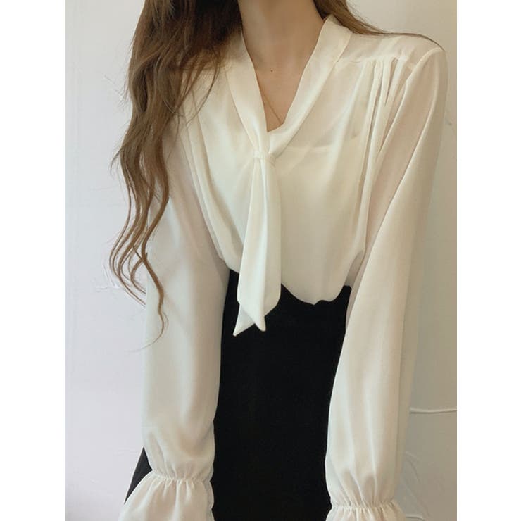 ブラウス レディース 長袖 | VIVID LADY | 詳細画像8 