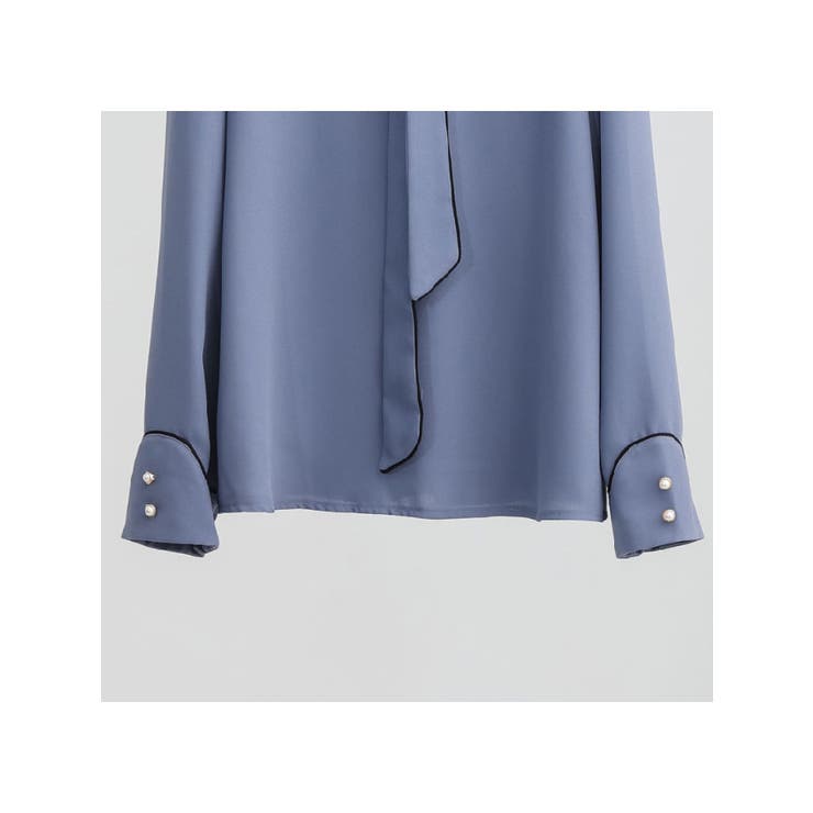 ボウタイ付きブラウス 全3色 春秋冬 | VIVID LADY | 詳細画像5 