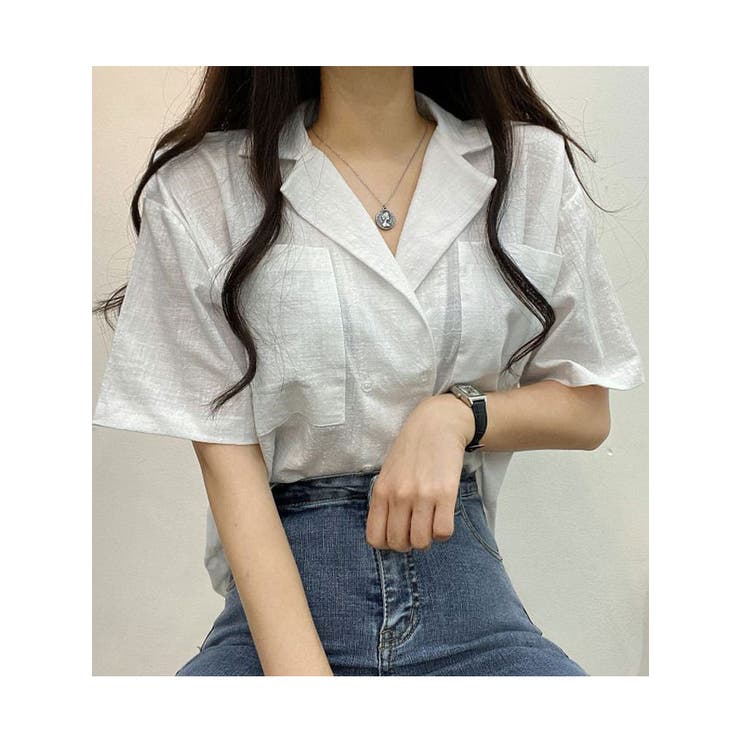 シャツブラウス レディース 半袖 | VIVID LADY | 詳細画像7 