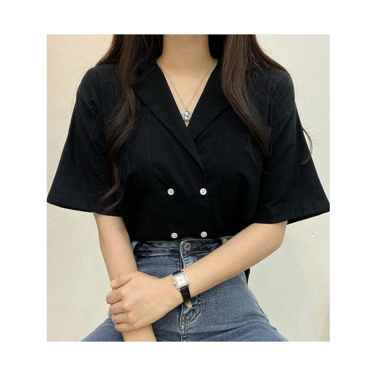 シャツブラウス レディース 半袖 | VIVID LADY | 詳細画像12 