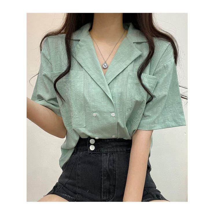 シャツブラウス レディース 半袖 | VIVID LADY | 詳細画像14 