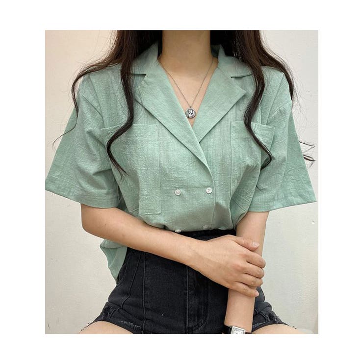 ミント | シャツブラウス レディース 半袖 | VIVID LADY