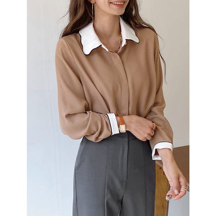 ベージュ | 上品 オフィス カジュアル | VIVID LADY