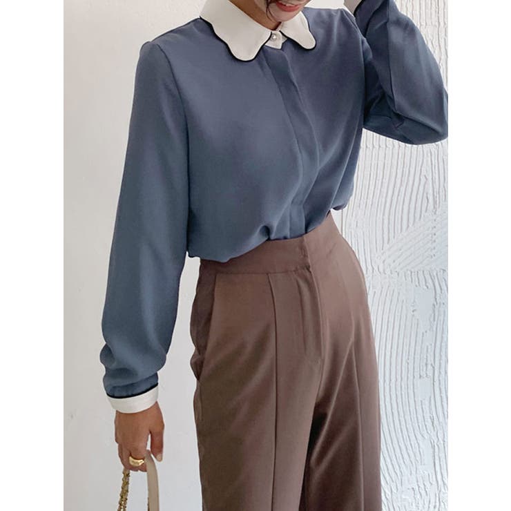 スカイブルー | 上品 オフィス カジュアル | VIVID LADY