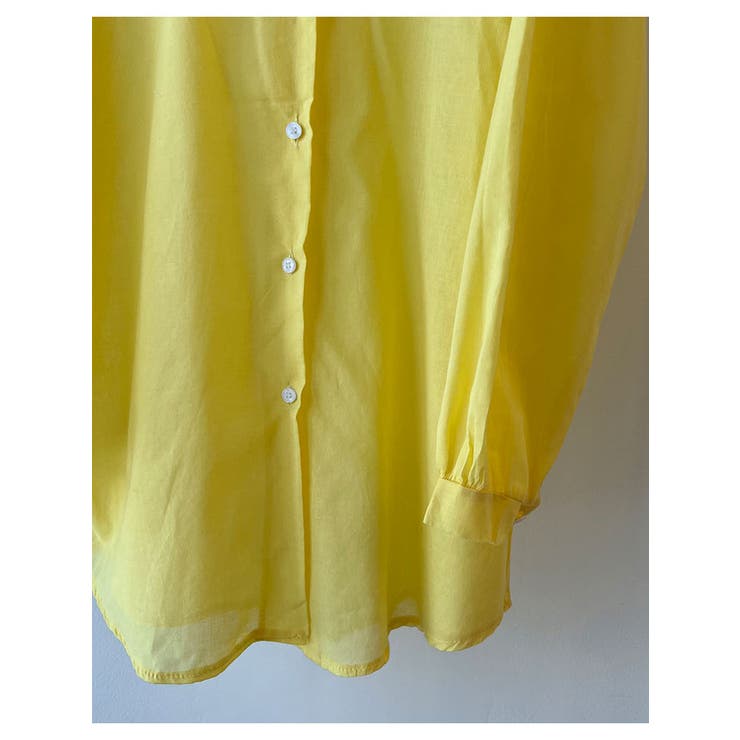 シアー袖バルーンオーバーフィットロングシャツ 長袖 全7色 | VIVID LADY | 詳細画像6 