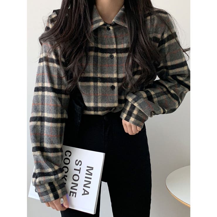 チェック柄 シャツ レディース[品番：KH000009871]｜VIVID LADY