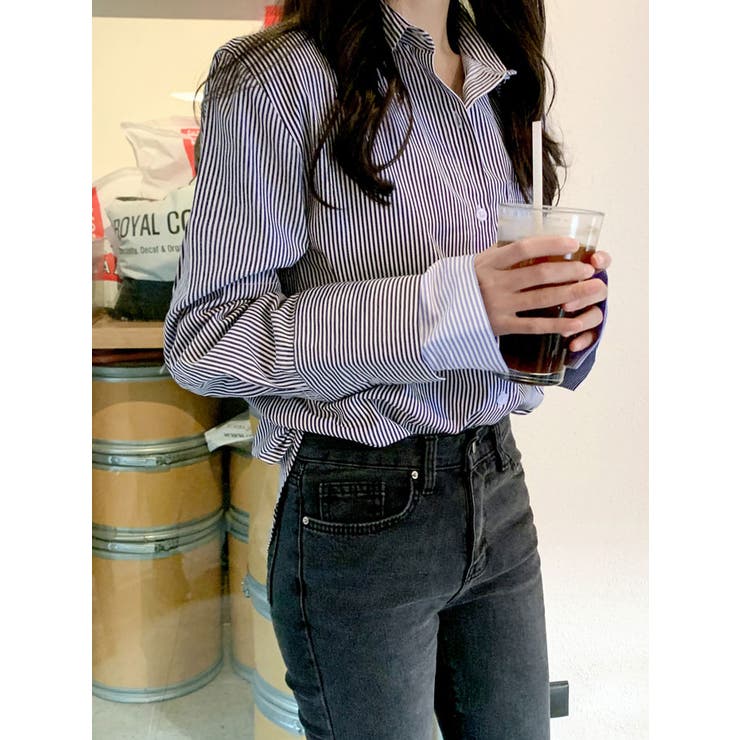 ストライプ シャツ レディース 品番 Kh Vivid Lady ビビッドレディー のレディース ファッション通販 Shoplist ショップリスト