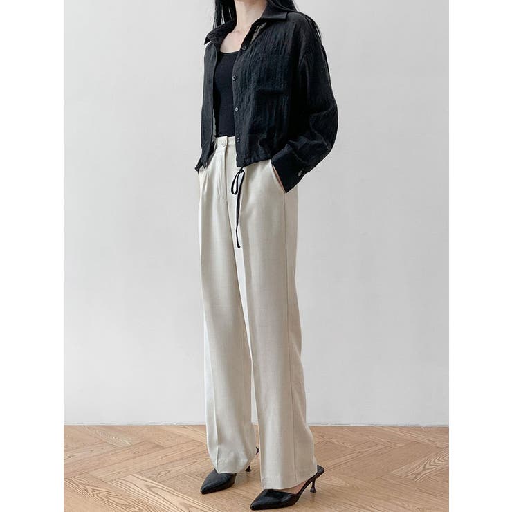 ストリング長袖シャツ 全4色 可愛い | VIVID LADY | 詳細画像22 