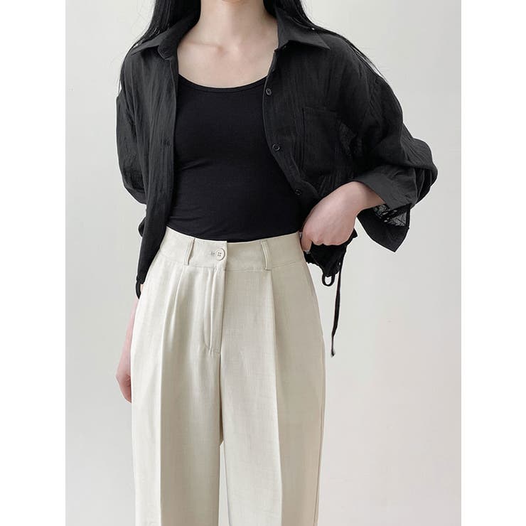 ストリング長袖シャツ 全4色 可愛い | VIVID LADY | 詳細画像23 