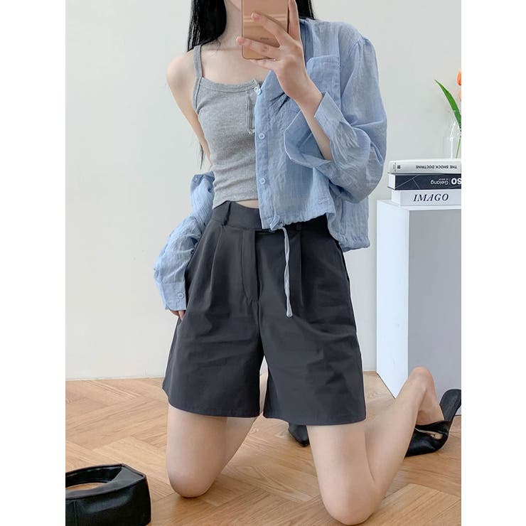 ストリング長袖シャツ 全4色 可愛い | VIVID LADY | 詳細画像11 