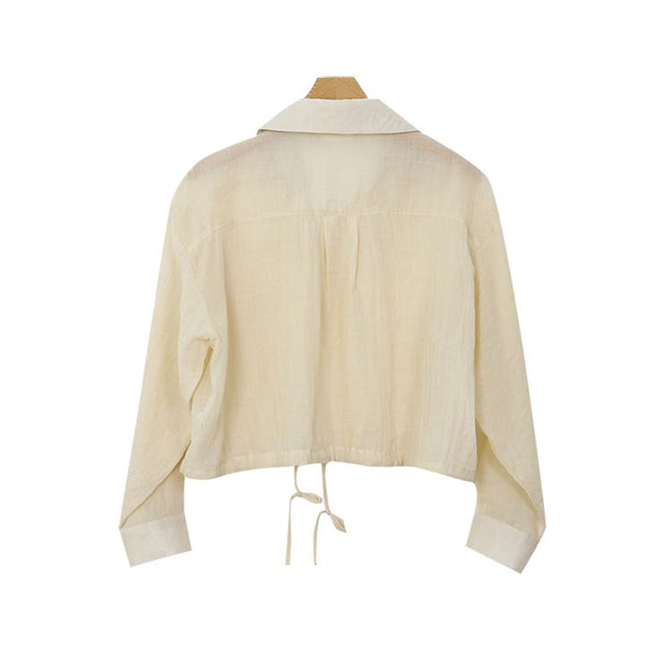 ストリング長袖シャツ 全4色 可愛い | VIVID LADY | 詳細画像4 