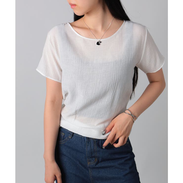 ウエストリボン付きプルオーバーブラウス | VIVID LADY | 詳細画像2 