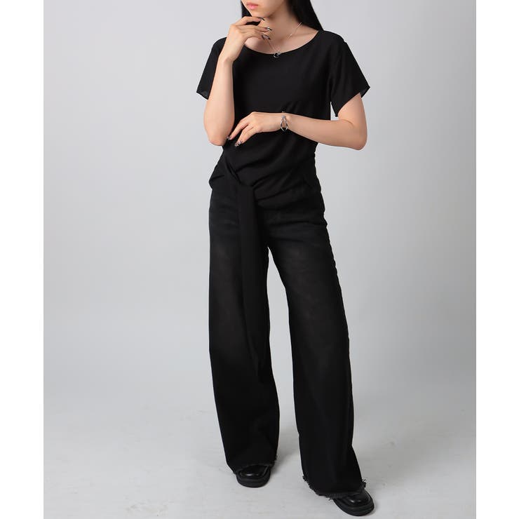 ウエストリボン付きプルオーバーブラウス | VIVID LADY | 詳細画像27 