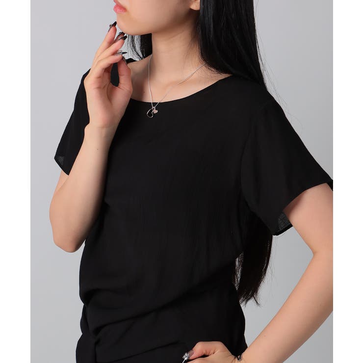 ウエストリボン付きプルオーバーブラウス | VIVID LADY | 詳細画像31 