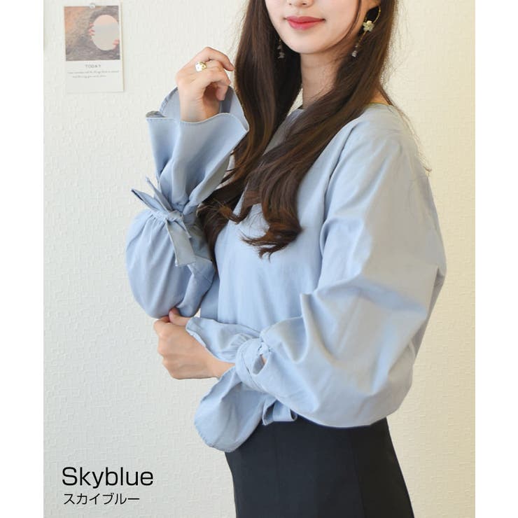 ブラウス レディース 長袖 | VIVID LADY | 詳細画像17 