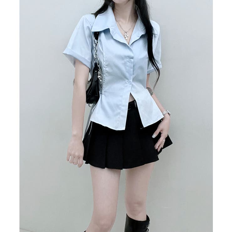 EENK/インク Cross Neck Top（シャツ／ブラウス）｜NOBLE