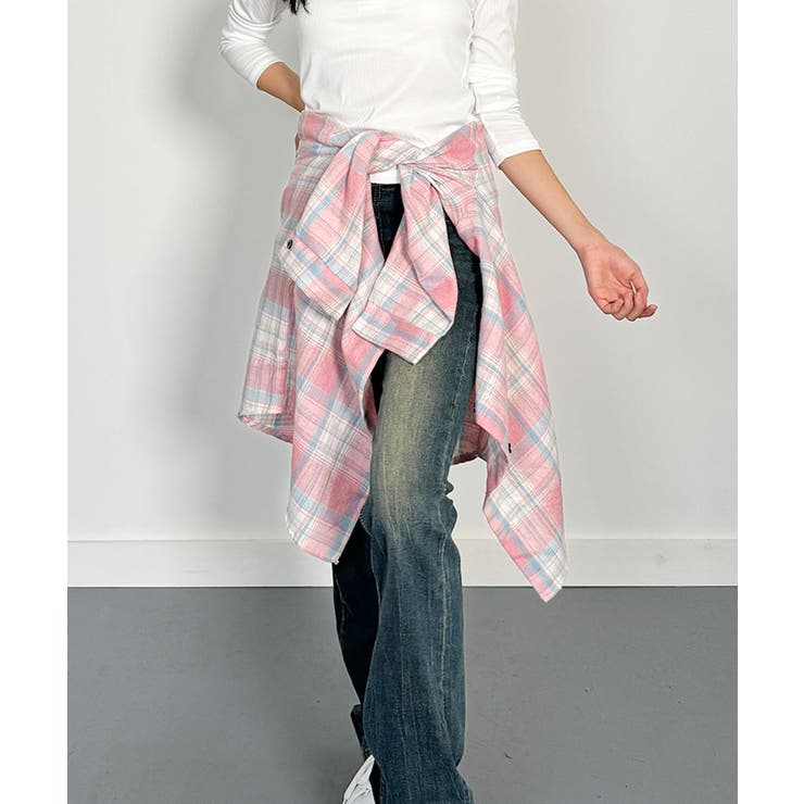 チェックシャツ レディース 長袖シャツ | VIVID LADY | 詳細画像22 