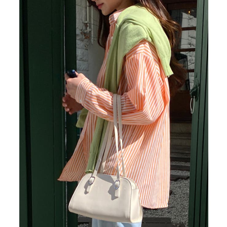 オーバーサイズ ストライプ カラーシャツ | VIVID LADY | 詳細画像5 