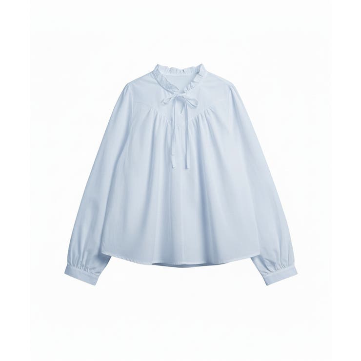 Vネック フリル リボン ブラウス | VIVID LADY | 詳細画像11 