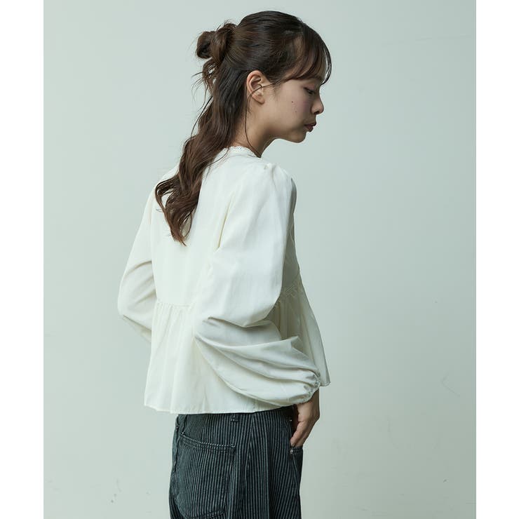 レースリボンプルオーバーブラウス | VIVID LADY | 詳細画像2 