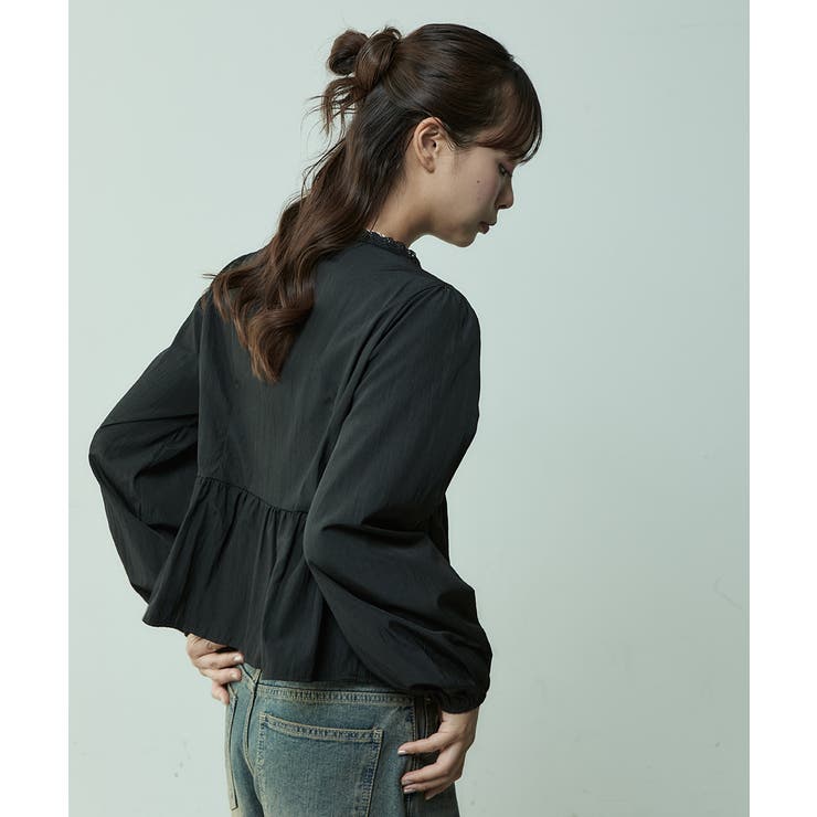 レースリボンプルオーバーブラウス | VIVID LADY | 詳細画像7 