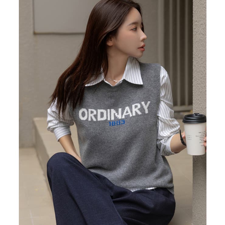 ストライプ柄 シンプル カラーシャツ | VIVID LADY | 詳細画像9