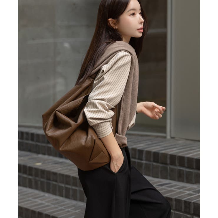 ストライプ柄 シンプル カラーシャツ | VIVID LADY | 詳細画像17