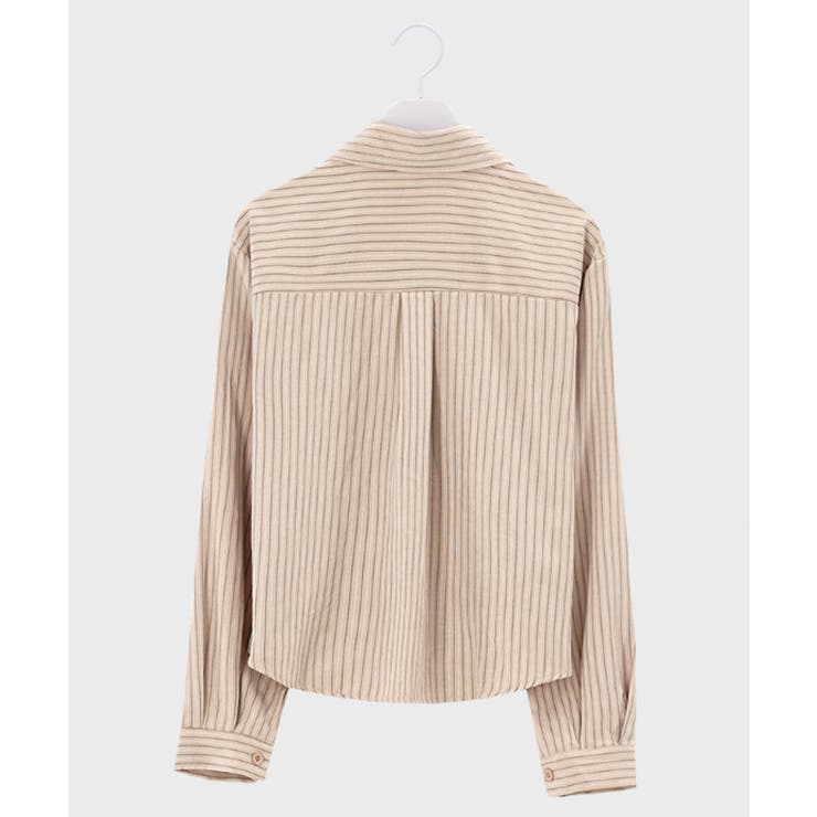 ストライプ柄 シンプル カラーシャツ | VIVID LADY | 詳細画像24