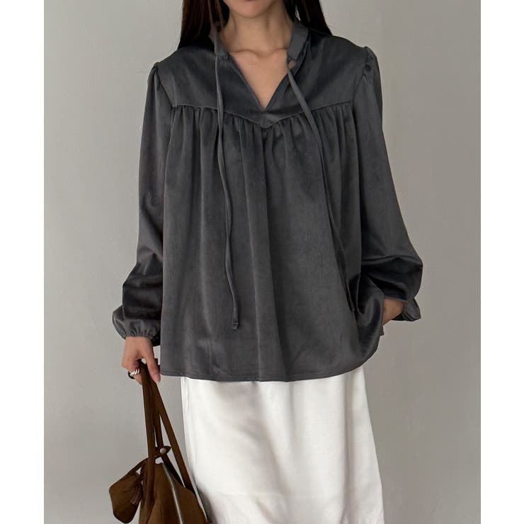 ギャザーボリュームスリーブブラウス | VIVID LADY | 詳細画像14 