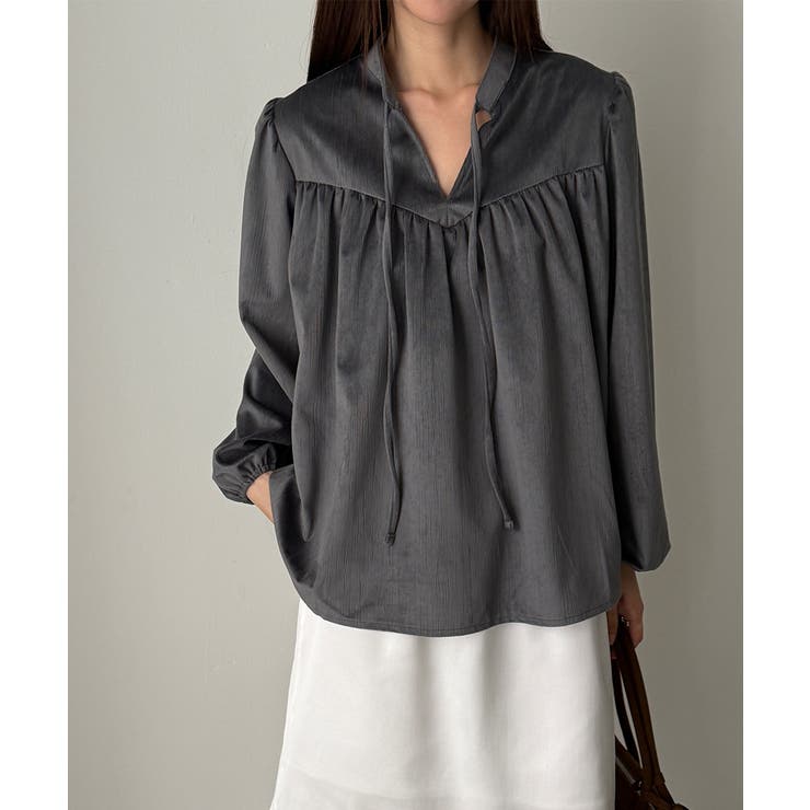 ギャザーボリュームスリーブブラウス | VIVID LADY | 詳細画像21 