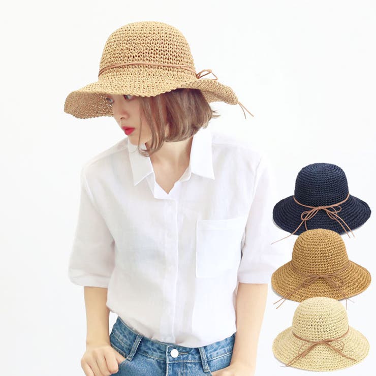 リボン付きペーパーハット レディース ソフトハット 品番 Kh Vivid Lady ビビッドレディー のレディース ファッション通販 Shoplist ショップリスト