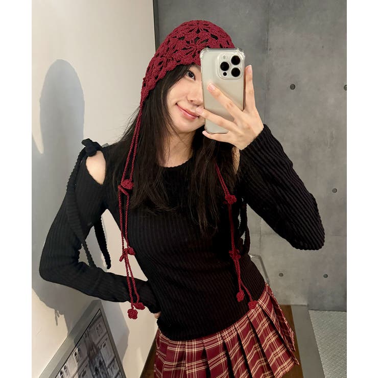 beautiful people (ビューティフルピープル) no seam rib knit