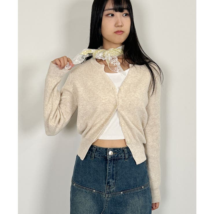 三角スカーフ レース スカーフ[品番：KH000015004]｜VIVID  LADY（ビビッドレディー）のレディースファッション通販｜SHOPLIST（ショップリスト）
