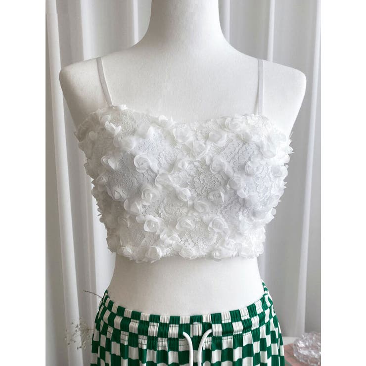 女性らしくて素敵なブラトップ キャミソール レディース | VIVID LADY | 詳細画像2 