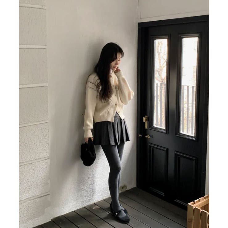 レトロフラワー刺繍 ラグランニットカーディガン | VIVID LADY | 詳細画像13 