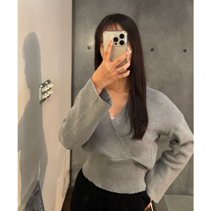 素敵なラップデザインのラップニット レディース リブ | VIVID LADY | 詳細画像21 