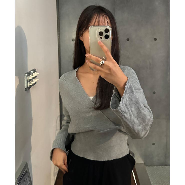 素敵なラップデザインのラップニット レディース リブ | VIVID LADY | 詳細画像24 