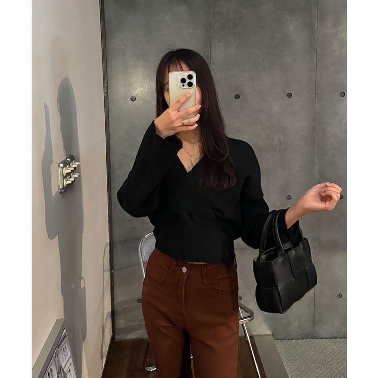 素敵なラップデザインのラップニット レディース リブ | VIVID LADY | 詳細画像34 