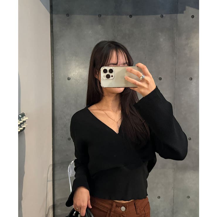 素敵なラップデザインのラップニット レディース リブ | VIVID LADY | 詳細画像35 