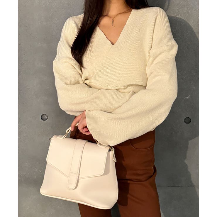 素敵なラップデザインのラップニット レディース リブ | VIVID LADY | 詳細画像39 