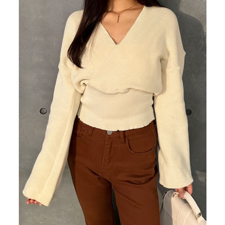 素敵なラップデザインのラップニット レディース リブ | VIVID LADY | 詳細画像41 