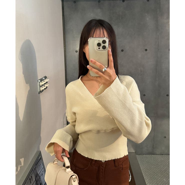 素敵なラップデザインのラップニット レディース リブ | VIVID LADY | 詳細画像42 