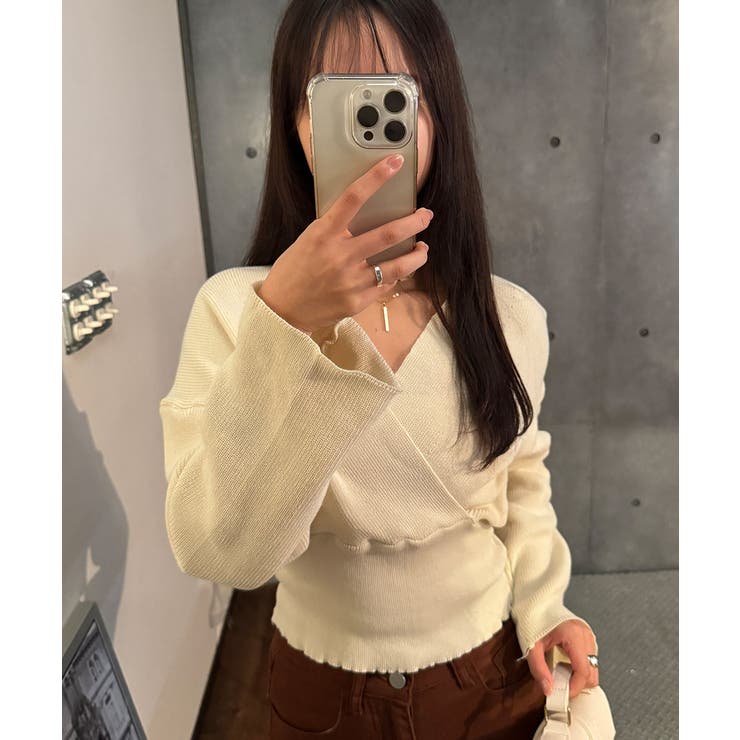 素敵なラップデザインのラップニット レディース リブ | VIVID LADY | 詳細画像45 