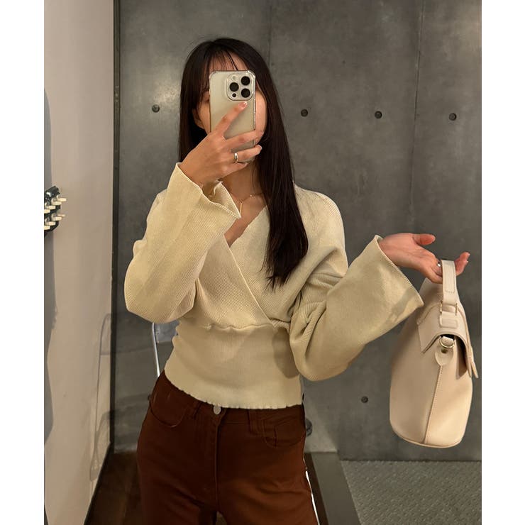 素敵なラップデザインのラップニット レディース リブ | VIVID LADY | 詳細画像46 