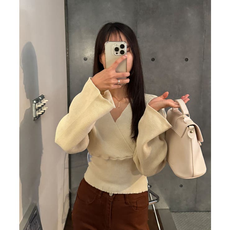 素敵なラップデザインのラップニット レディース リブ | VIVID LADY | 詳細画像47 