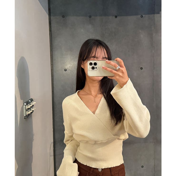 素敵なラップデザインのラップニット レディース リブ | VIVID LADY | 詳細画像48 