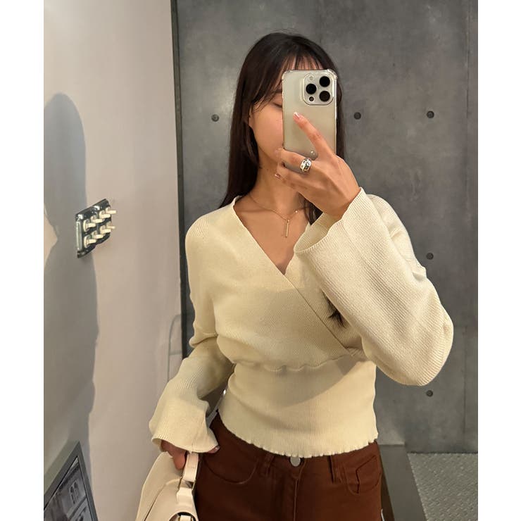 素敵なラップデザインのラップニット レディース リブ | VIVID LADY | 詳細画像49 