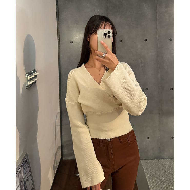 素敵なラップデザインのラップニット レディース リブ | VIVID LADY | 詳細画像50 