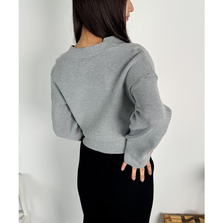 素敵なラップデザインのラップニット レディース リブ | VIVID LADY | 詳細画像6 