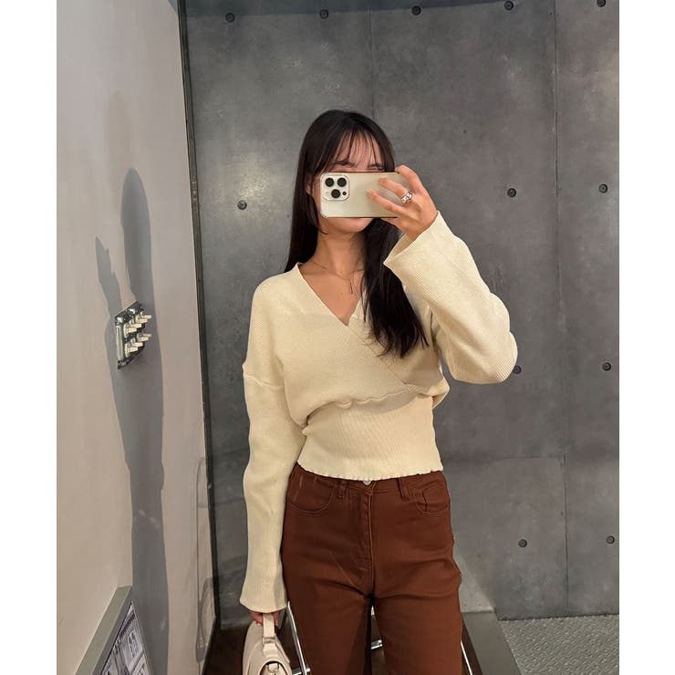 素敵なラップデザインのラップニット レディース リブ | VIVID LADY | 詳細画像52 